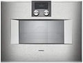 Forno elettrico, 60 cm, vapore, acciaio inox, Gaggenau - Forno combinato a vapore con cerniere a dx BS 450 111 finitura acciaio inox da 60 cm
