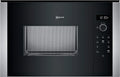 NEFF HLAGD53N0 Forno a microonde, 25 L, 1450 W, da incasso, acciaio inox, nero, Acciaio inossidabile