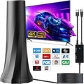 Smart TV 1080P, televisore, 4K UHD, supporta 4K 8K ricezione HD 16, 6 FTCable, Antenna TV aggiornata 2026 per Smart TV, antenna TV da interno con