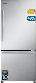 Cecotec Bolero CoolMarket Combi Frigorifero, 499 L, No Frost, acciaio inox, verde, MetalFlex Cooling, Larghezza 75, Altezza 178 cm, Green HUB