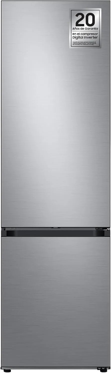 Samsung RB38C7B6BS9/EF Frigorifero, classe energetica B, acciaio inox, Smart AI, Acciaio inossidabile, Frigorifero Combi 2m