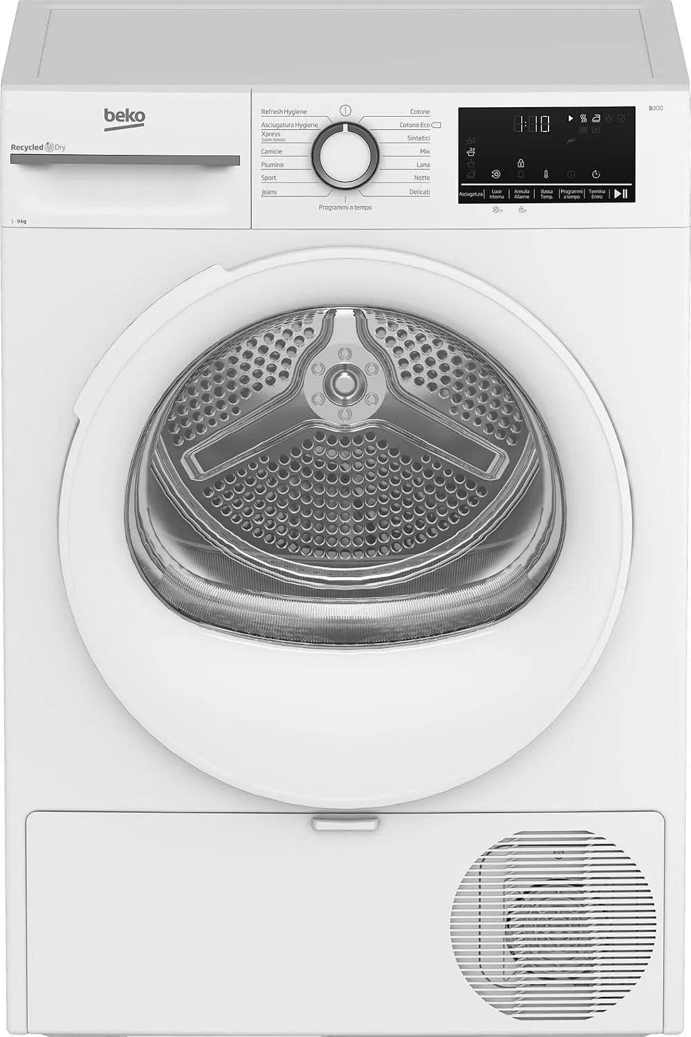 Beko BMT491WI Asciugatrice, 9 kg, classe energetica E, Inverter