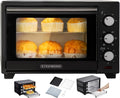 Forno elettrico, 25 L, 600 Watt, 25 litri, con teglia e griglia mini forno da 60 minuti, 1.600 Watt