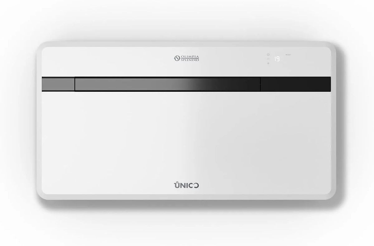 HP Heat Pump, Olimpia Splendid Climatizzatore Monoblocco Unico Evo-F 16 Pva, 1 kW Senza Unità Esterna, con Pompa di Calore R290, Funzione Caldo