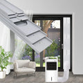 Condizionatore 43-229cm, 15cm, Ø 15 cm, Ø15cm, Guarnizione Finestra per Condizionatore, Finestra Scorrevole Mobile d'Aria Condizionatore Kit di
