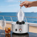 Congelatore Co2, touch, vano congelatore, professionale, acciaio inox, freezer verticale, Congelatore A Co2: Raffreddamento Ultra-Rapido in 8-12