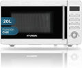 Forno a microonde HME207DGI00., 20 L, 700/800 W, 8 programmi, grill, timer, scongelamento, acciaio inox, timer 60 min, griglia 800 W, modalità