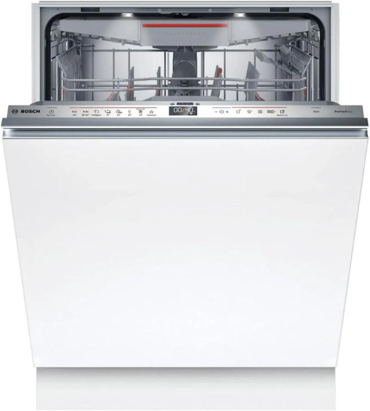 Bosch serie 6 SMV6ZCX16E Lavastoviglie, 60 cm, Home Connect, incasso totale, cestelli Max Flex, completamente integrato con cassetto portaposate