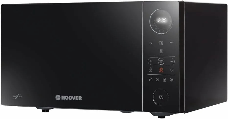 Hoover HMGI25TB 48.3x38.7x29.2 Forno a microonde, 48.3x38.7x29.2 cm, 25 L, grill, libera installazione, Inverter, nero, Piatto girevole 31, 900 Watt