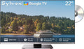 Google Smart TV, 22 pollici, 12 V, televisore, Full HD, 1080 FHD con Lettore DVD Integrato, SYLVOX 22' Google 12V TV per Marine