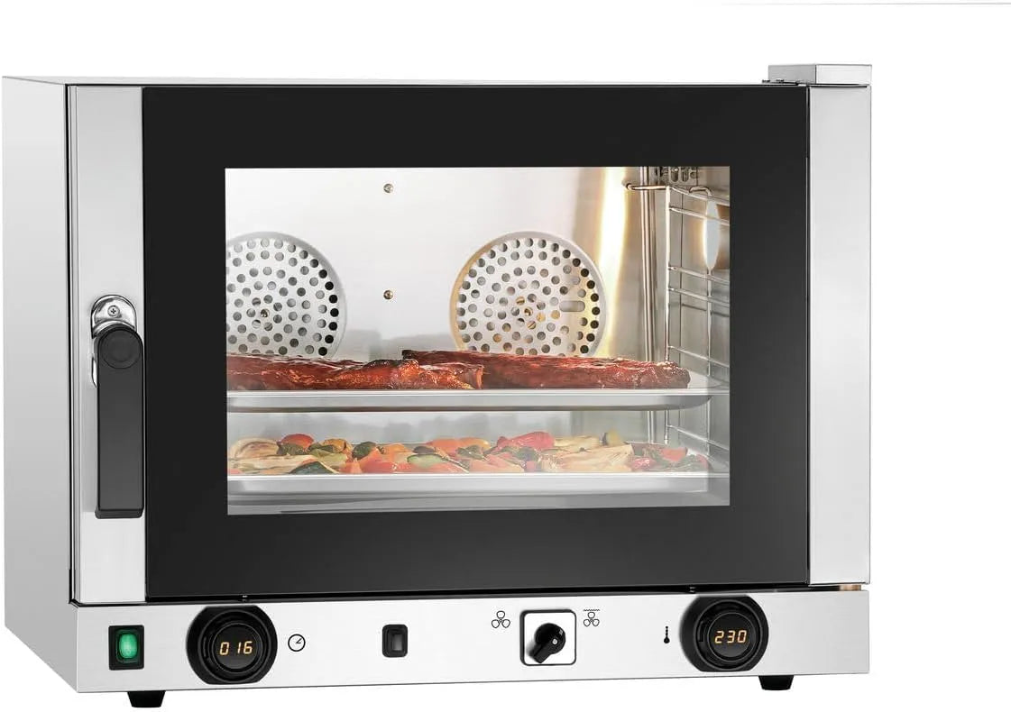 Forno elettrico, industriale, professionale, ristoranti, MBH, MBH - Forno a convezione industriale 4 vassoi GN 1