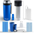 Frigorifero medico portatile, 2 a 8 °C, trasporto di insulina e farmaci, Frigo Insulina da Viaggio 2-8°C, Mini Frigo per Medicinali con batteria