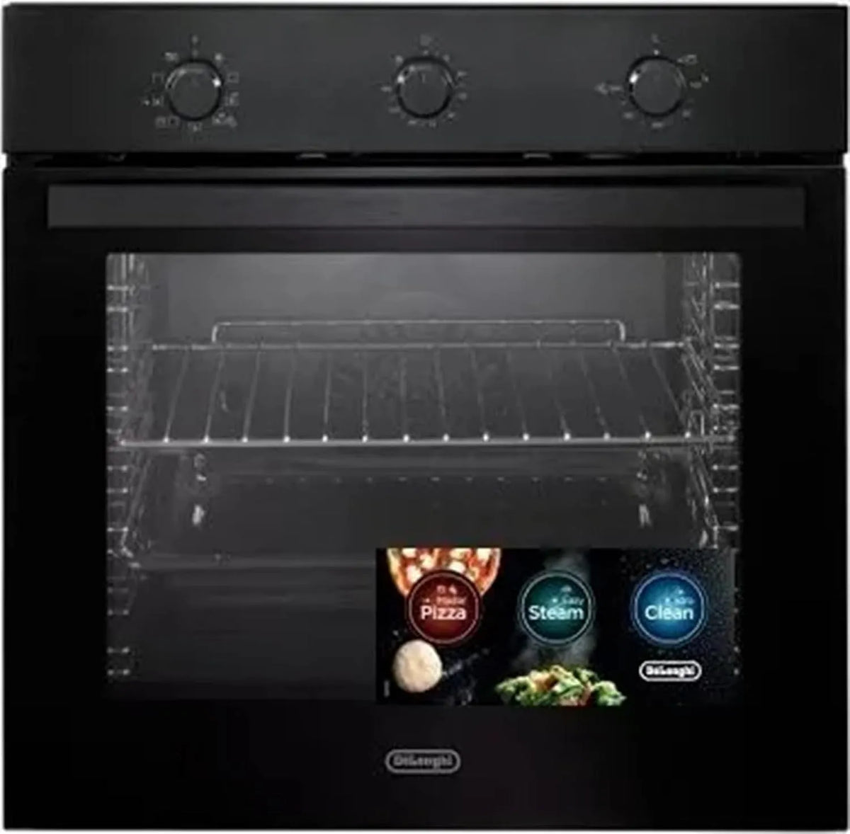 Forno elettrico DM9NLPPP, 76 L, classe energetica E, da incasso, nero, DM9NLPPP - Forno da Incasso Elettrico Ventilato Multifunzione 76 Litri Nero