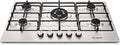 Piano cottura, 90cm, 5 fuochi, da incasso, acciaio inox, Piano cottura LAREL 5 fuochi 90cm gpl o metano incasso INOX valvolato acc. elett