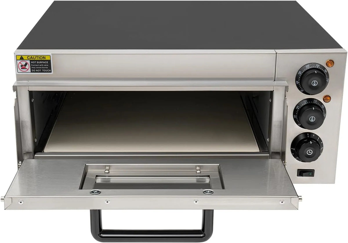Forno elettrico per pizza, 20 L, 2000 W, professionale, forno da tavolo elettrico, adatto per ristoranti, panifici e spuntini
