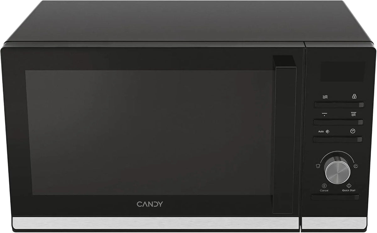Candy CMGA23TNDB Forno a microonde, 48, 3 x 40, 6 x 28, 1 cm, 23 L, 900 W, 40 programmi, grill, libera installazione, scongelamento, nero, App hOn
