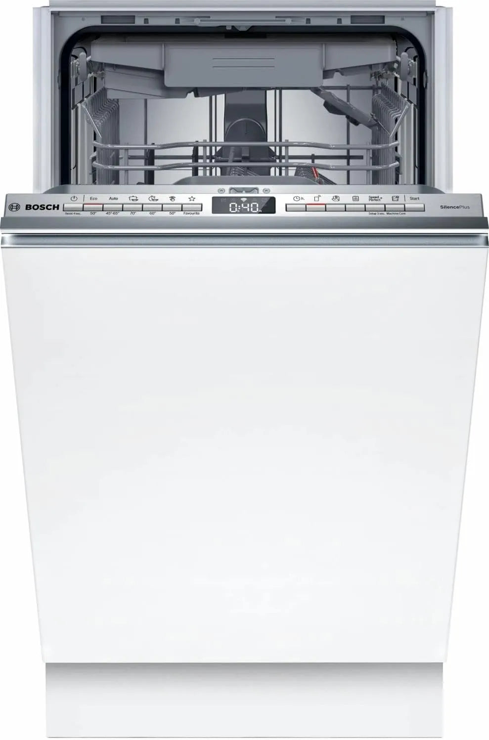 Lavastoviglie SPT4EMX17E, 45 cm, classe energetica E, formato slim, da incasso, Wi-Fi