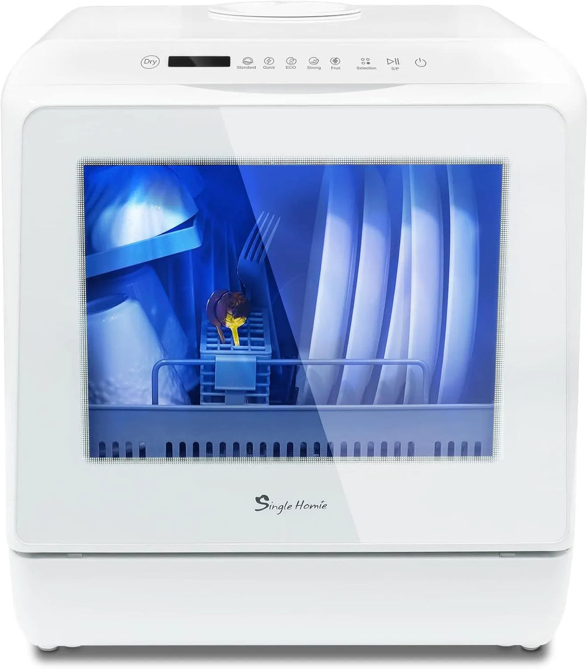Lavastoviglie, 5 L, 6 programmi, libera installazione, portatile, asciugatura automatica, campeggio, camper