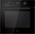 Forno elettrico CBO60M80M1-BK, 60 L, 8 programmi, classe energetica A, da incasso, rimovibile, nero, 8 Funzioni, 60 Litri, Class A, Cottura Multifase