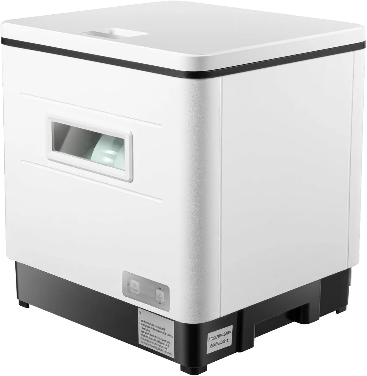 Dell Lavastoviglie, 12 L, touch, ampio serbatoio, Mini lavastoviglie da tavolo per 6 coperti, dormitori, camper