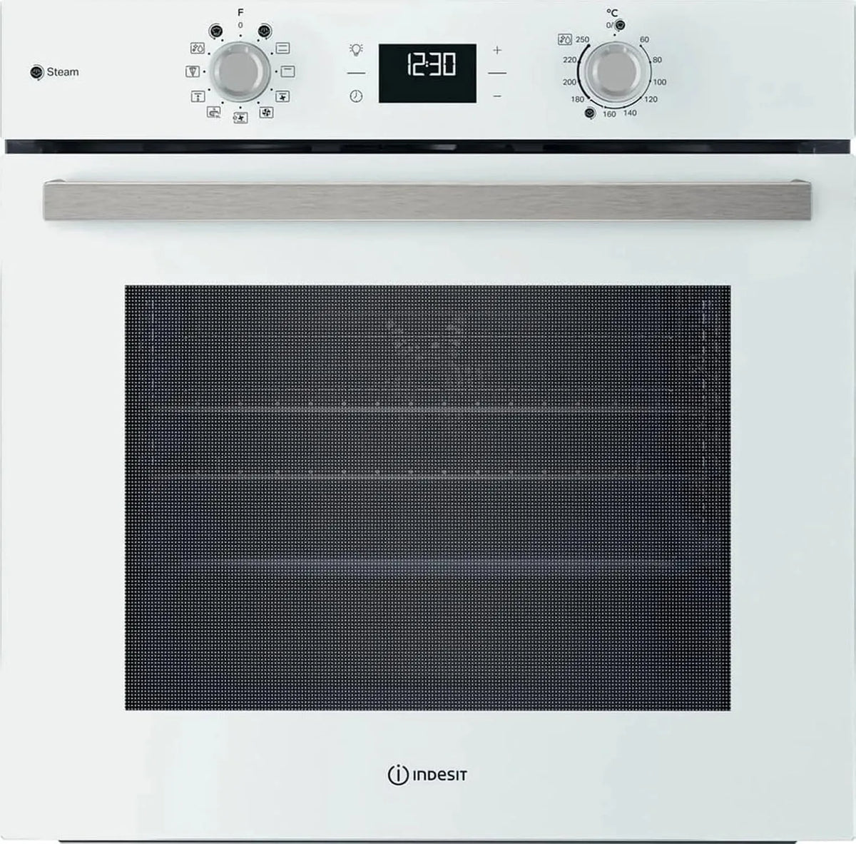 Forno elettrico IOK58HSW, 71 L, classe energetica E, da incasso, bianco, 71 Litri, Ventilato