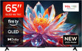 TCL 65T6C Smart TV, 65 pollici, televisore, 4K UHD, QLED, HDR, Dolby Vision e Atmos, HDR10+, Premi e Chiedi ad Alexa, Fire TV