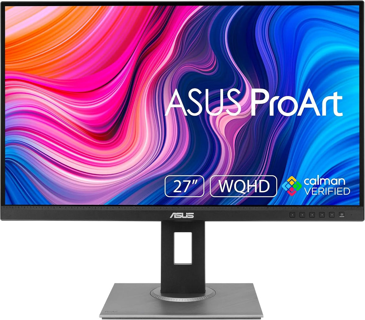 ASUS Pa278Qv Monitor, 27 pollici, 2560 × 1440, WQHD, pannello IPS, nero, ASUS Proart Display Pa278Qv Professional Monitor, Nero Grigio