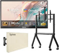 Smart TV, 43 pollici, televisore, esterno, ruote di trasporto, Deck Pro 2, Deck Pro 2.0, + Copertura + Supporto TV con Ruote