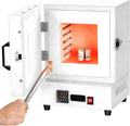 Forno elettrico, 2000 W, industriale, 2 zone di temperatura, forno di fusione del metallo 2000W con regolatore di temperatura