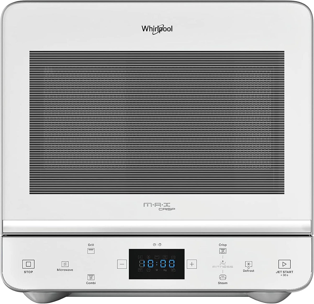 Whirlpool STEAM, MAX 49 WSL con grill al quarzo Funzione DUAL CRISP, Sicurezza bambini