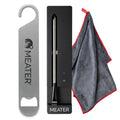 Prodotto MEATER Set regalo per la cucina quotidiana: termometro da cucina SE Smart con asciugamano in microfibra e lama da bar