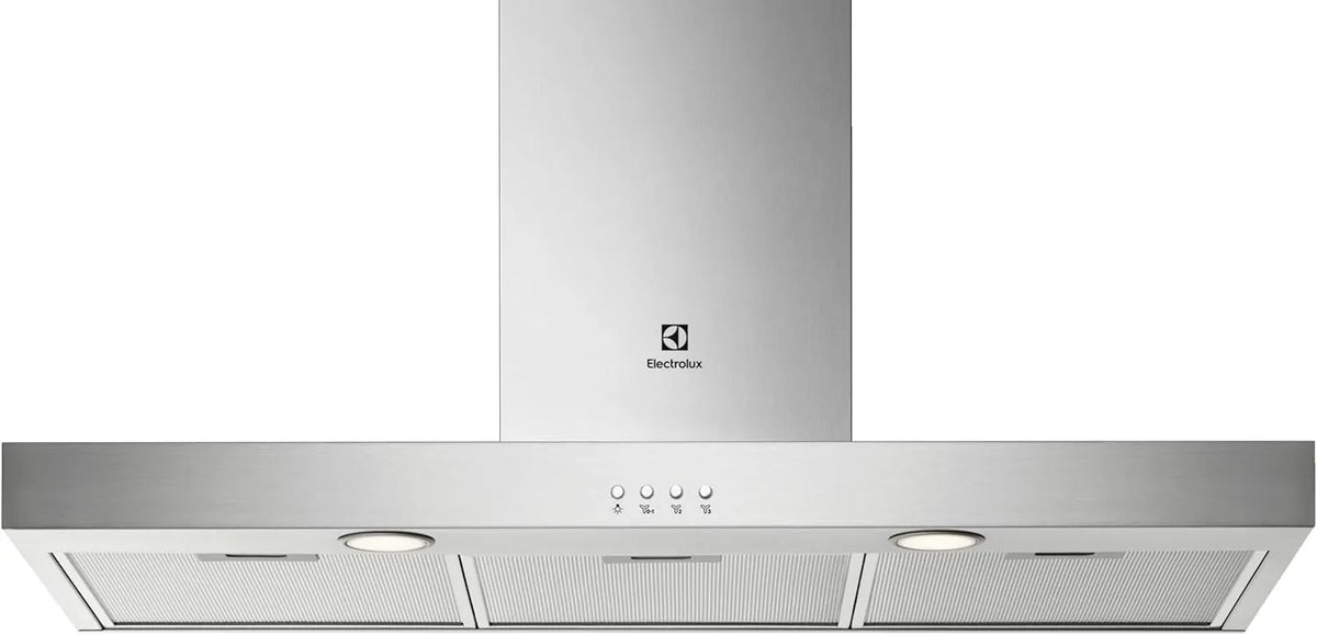 Electrolux LFT419X Cappa aspirante, 600 m3/h, cappa da cucina, montaggio a parete, acciaio inox