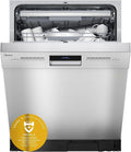 Lavastoviglie, 60 cm, 8 programmi, 42 dB, Midea 7.35X14BS, Wi-Fi, acciaio inox, ritardo di avvio 1-24 ore, asciugatura extra