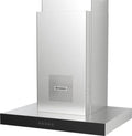 Cappa aspirante, 60 cm, classe energetica E, cappa da cucina, montaggio a parete, acciaio inox, AIR HUB STILO GLASS COMFORT 60